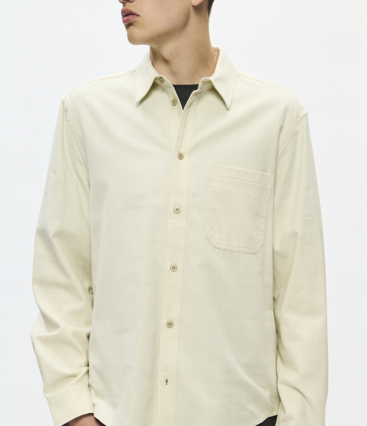 Wood Wood Adrian Shirt Silver Birch