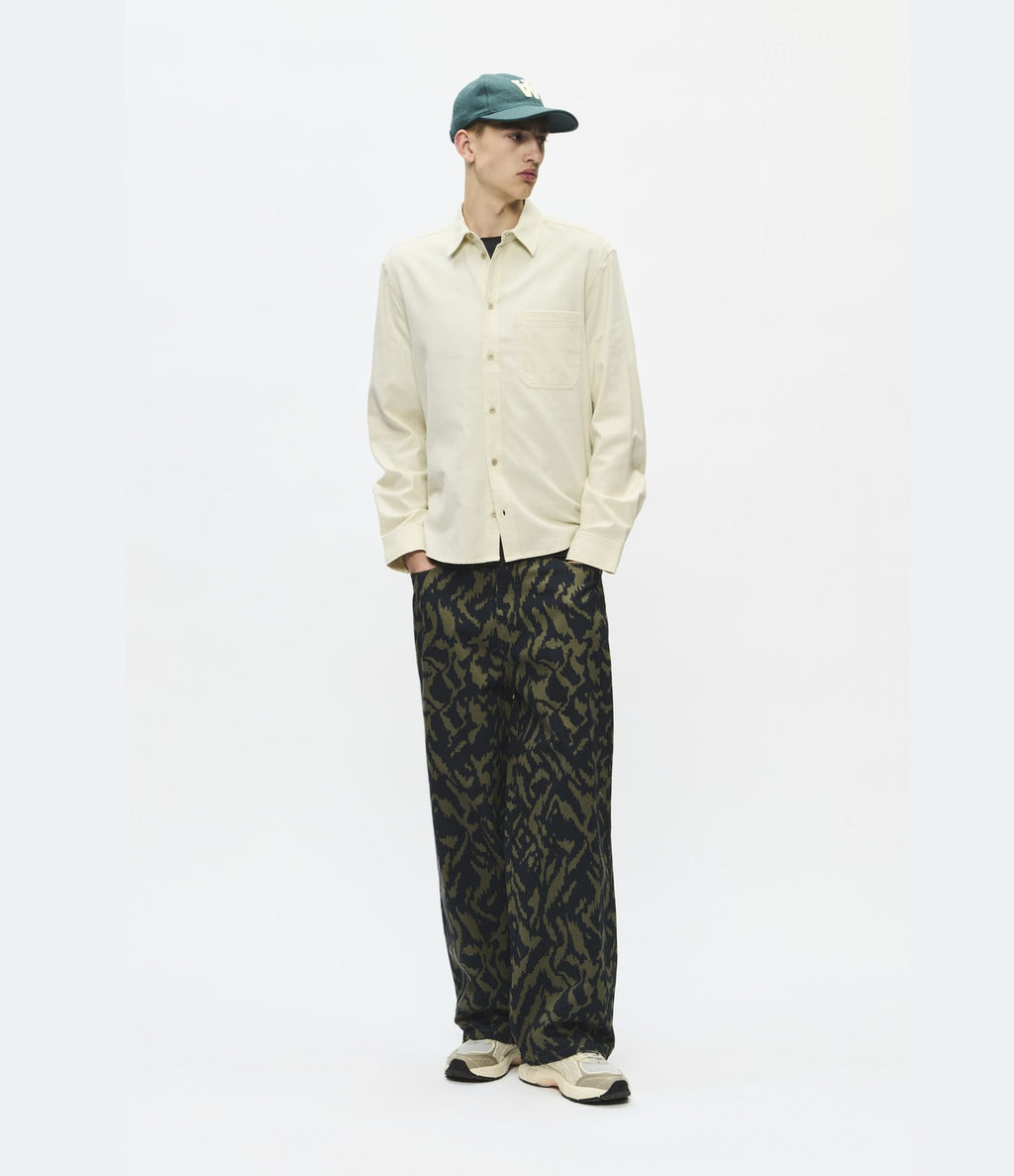 Wood Wood Adrian Shirt Silver Birch