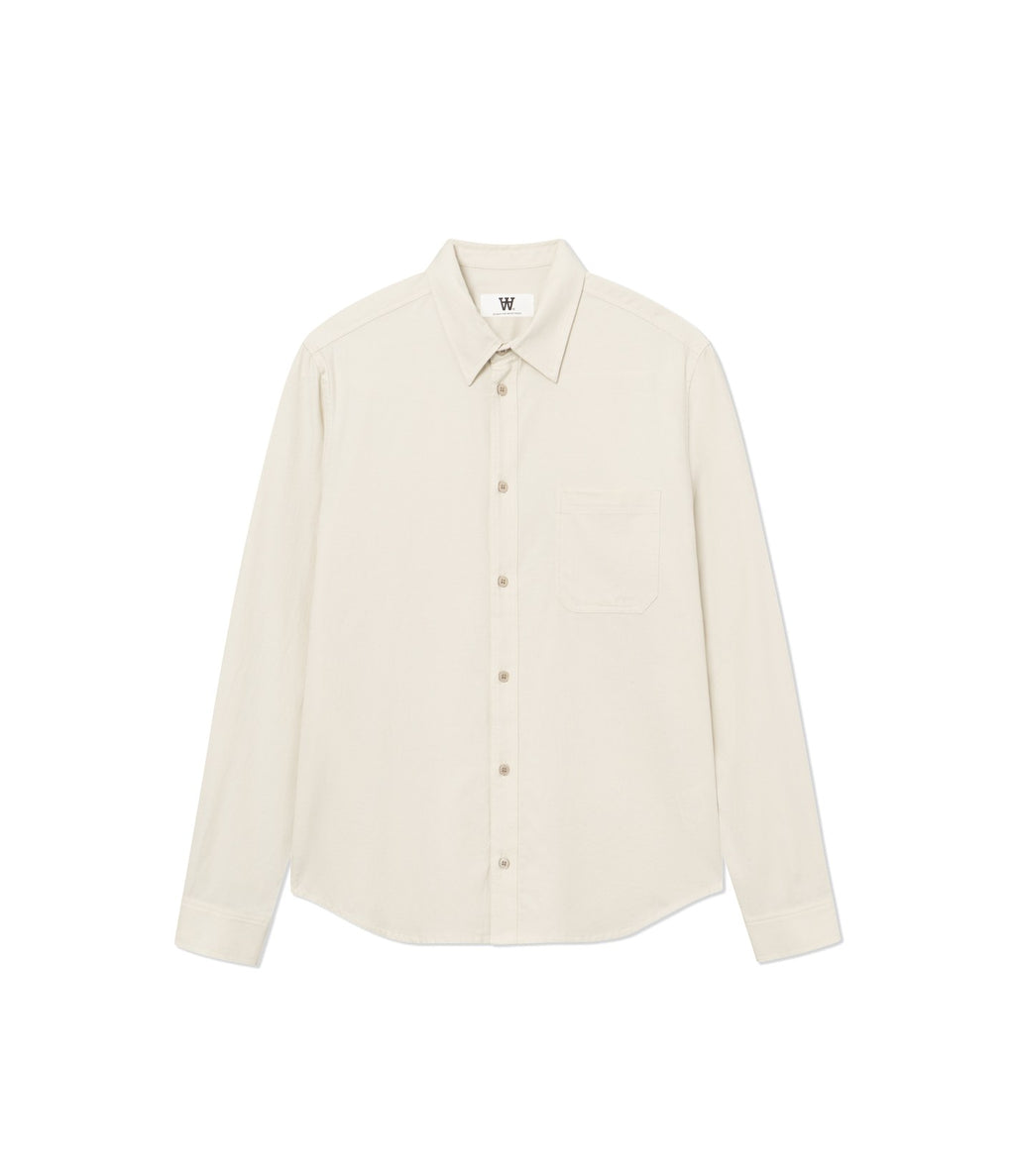 Wood Wood Adrian Shirt Silver Birch