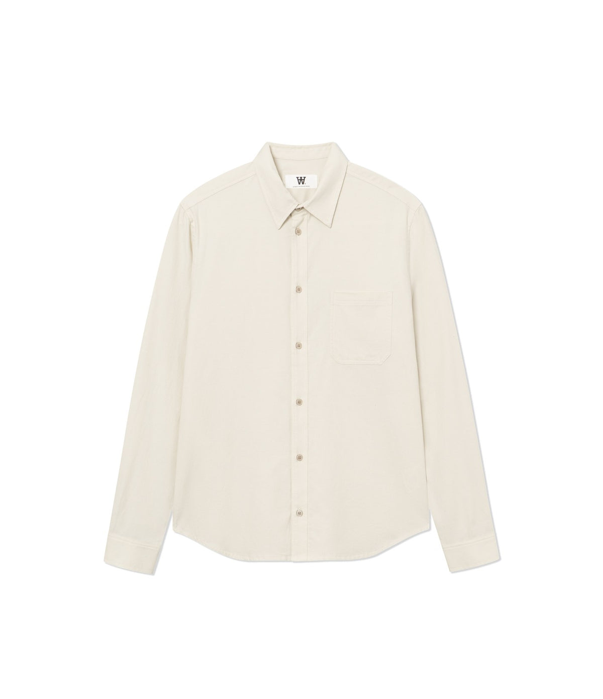 Wood Wood Adrian Shirt Silver Birch