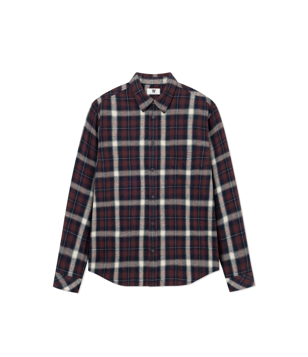 Wood Wood Cooper Shirt Decadent Chocolate