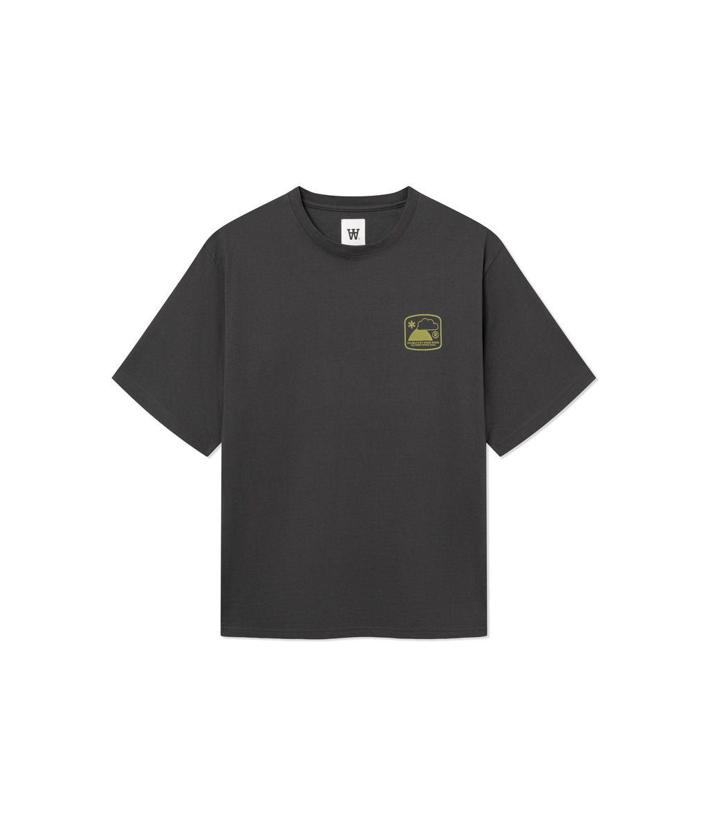 Wood Wood Ace Outsider T-shirt Pirate Black