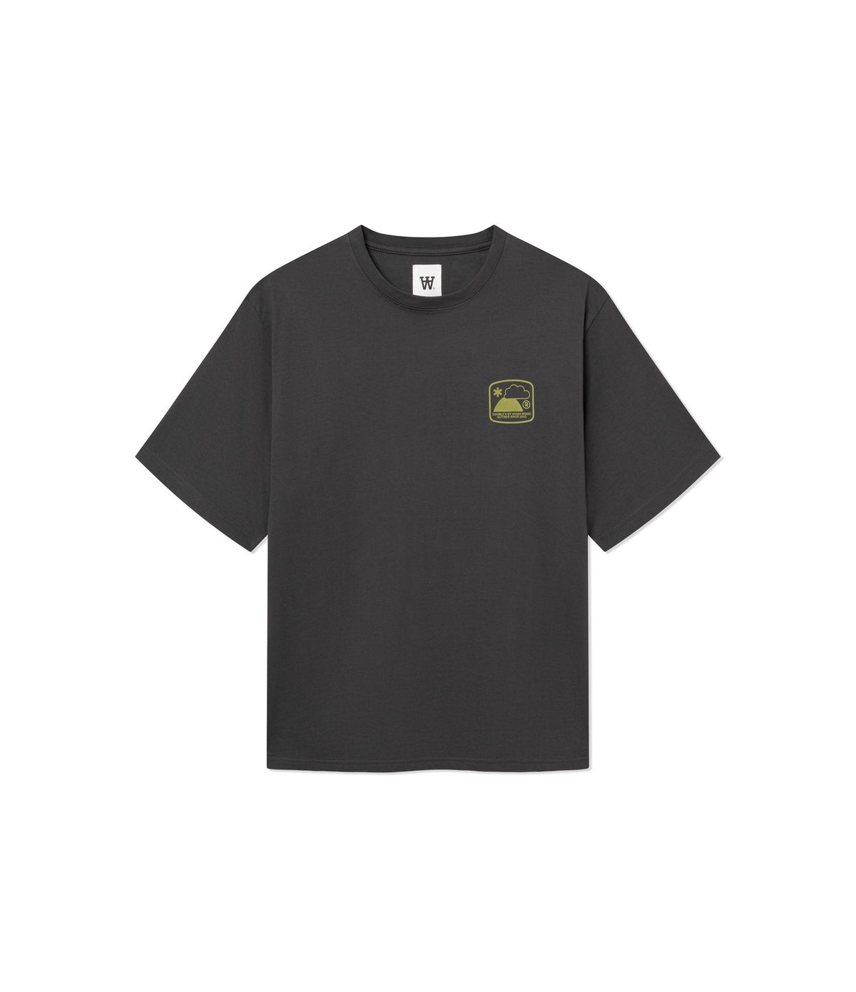 Wood Wood Ace Outsider T-shirt Pirate Black