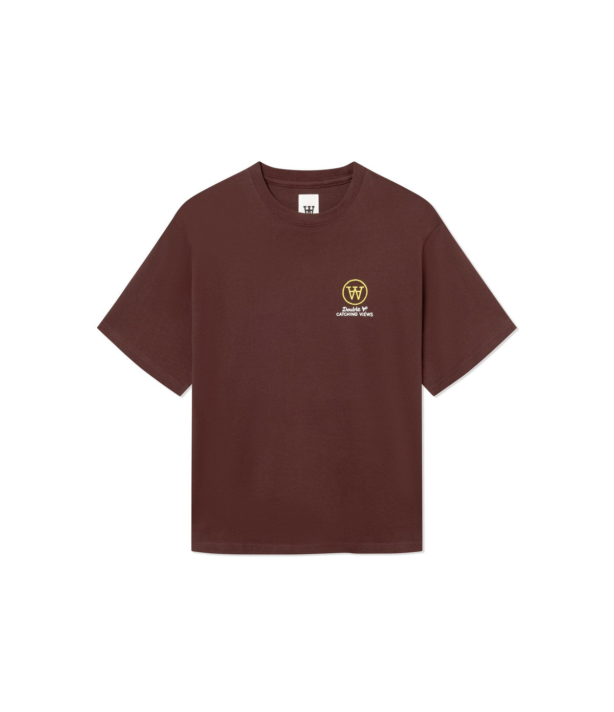 Wood Wood Ace Birder T-shirt Decadent Chocolate