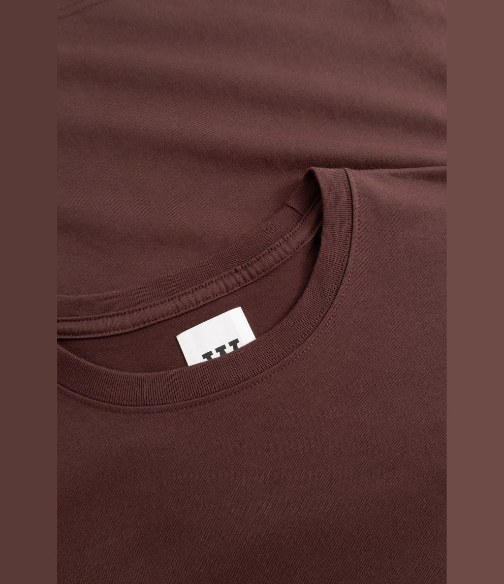 Wood Wood Ace Birder T-shirt Decadent Chocolate