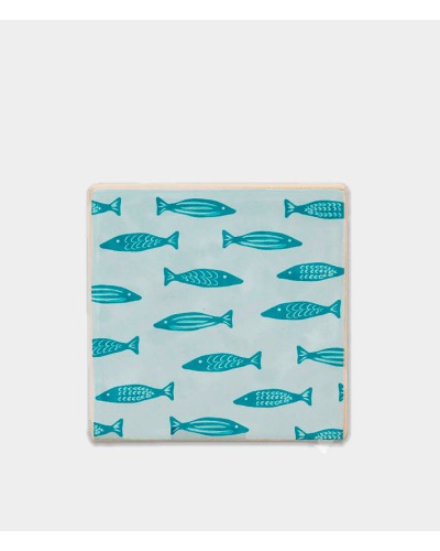 And Nook Blue Fish Tile