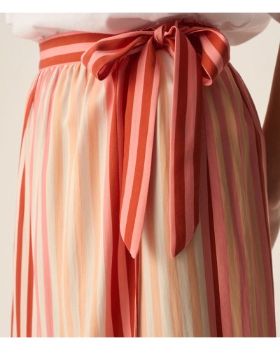 Des Petits Hauts Tanzanie Skirt Red